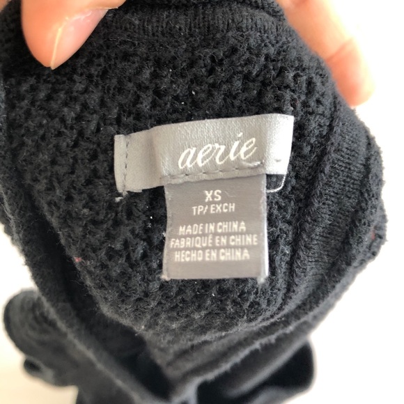 Black Aerie Tank with Back Cut-out - Picture 3 of 3